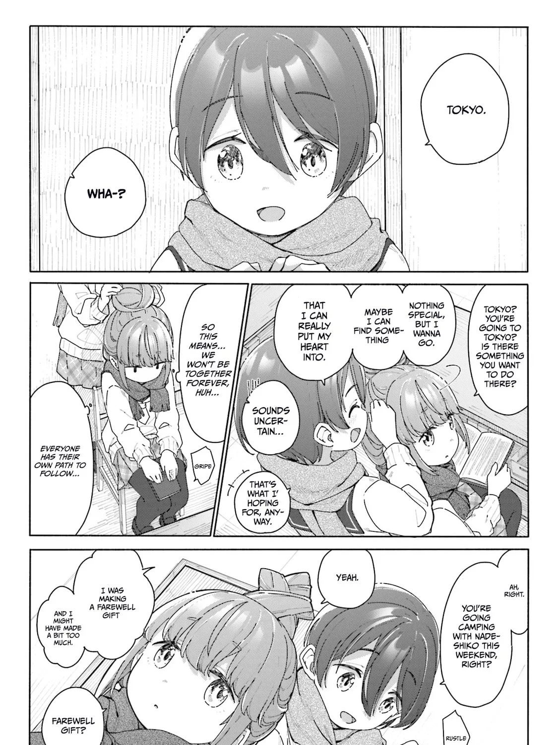 Read Yuru Camp△ Anthology Comic chapter 18 image 2 on Lezhin