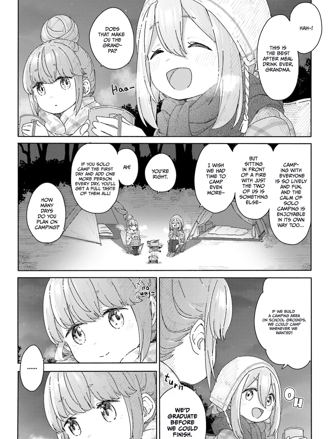 Read Yuru Camp△ Anthology Comic chapter 18 image 6 on Lezhin