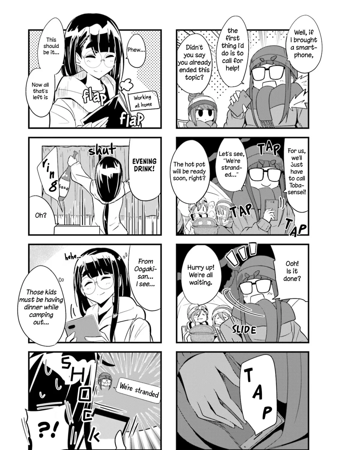 Read Yuru Camp△ Anthology Comic chapter 19 image 14 on Lezhin