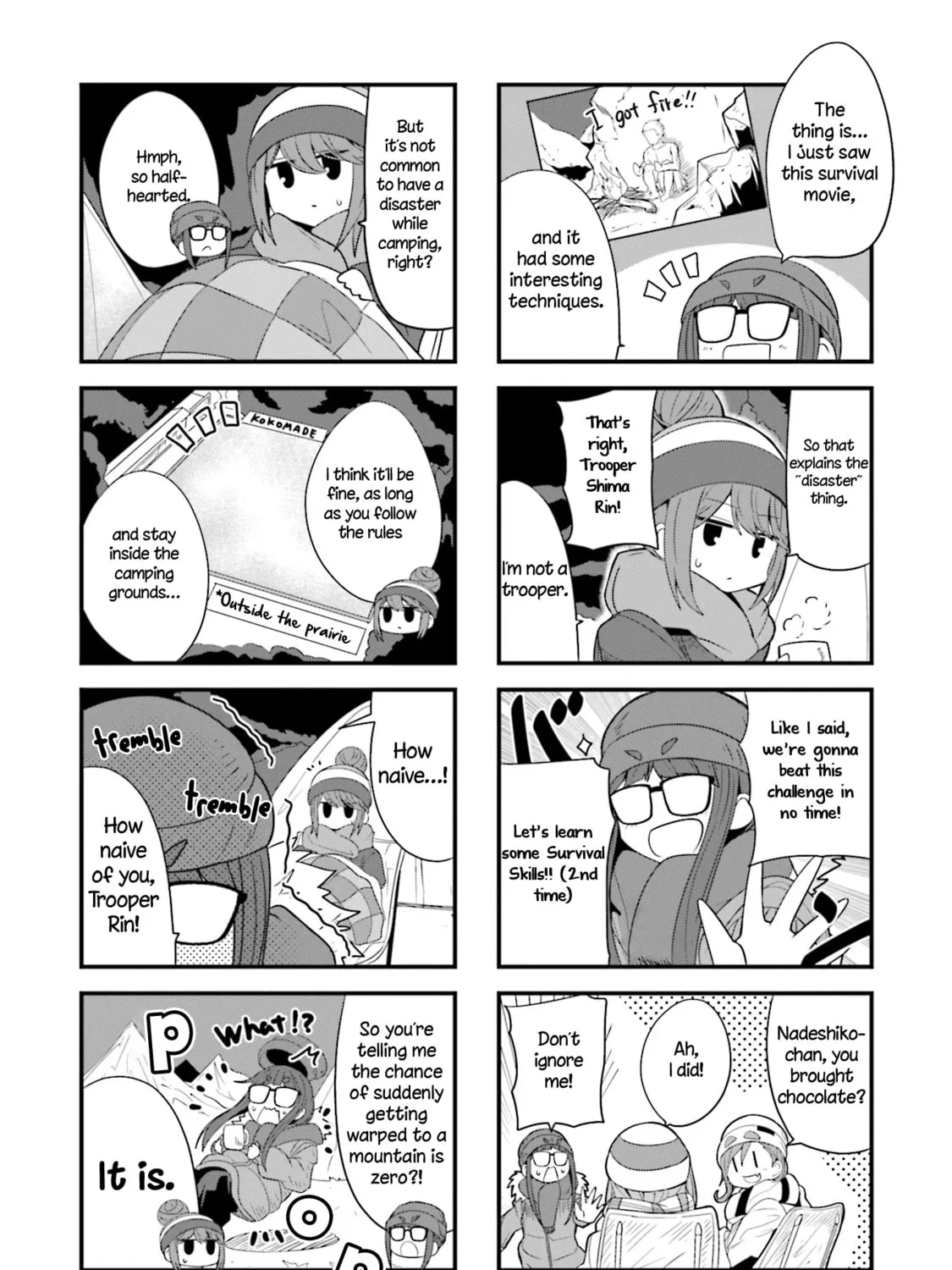Read Yuru Camp△ Anthology Comic chapter 19 image 2 on Lezhin