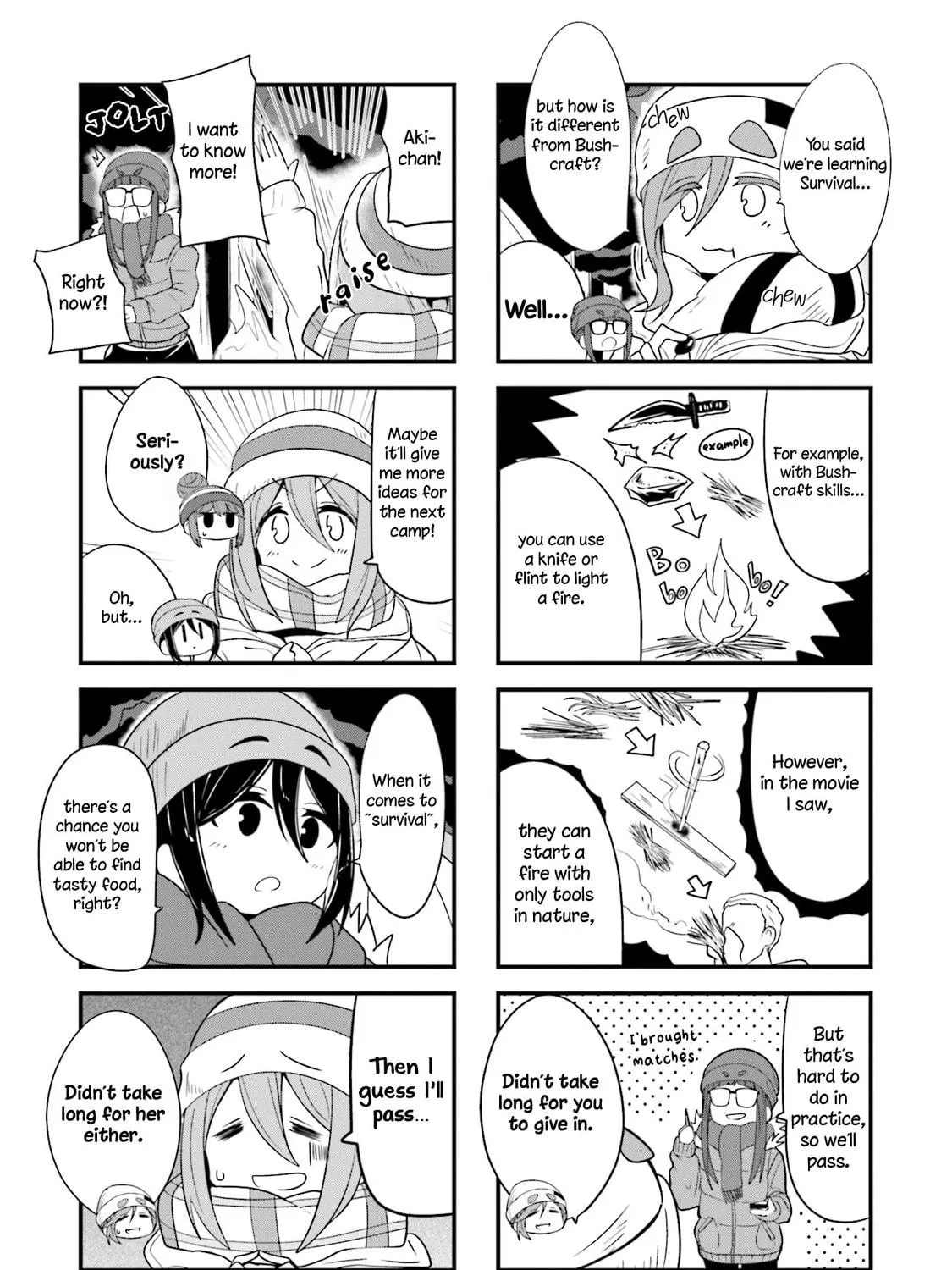 Read Yuru Camp△ Anthology Comic chapter 19 image 4 on Lezhin