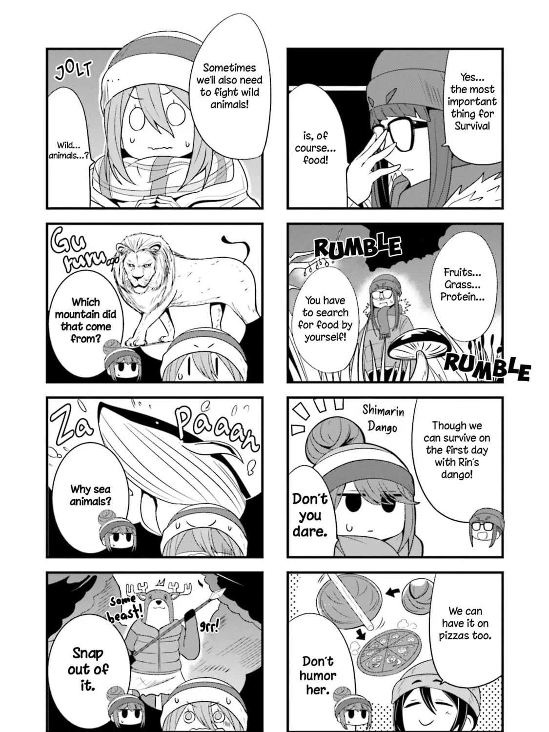 Read Yuru Camp△ Anthology Comic chapter 19 image 6 on Lezhin