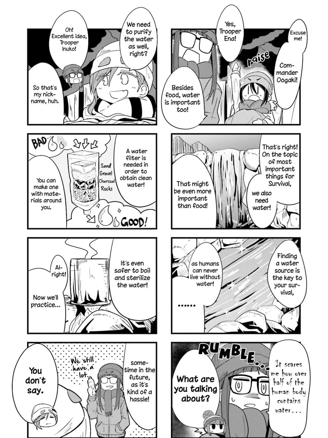 Read Yuru Camp△ Anthology Comic chapter 19 image 8 on Lezhin
