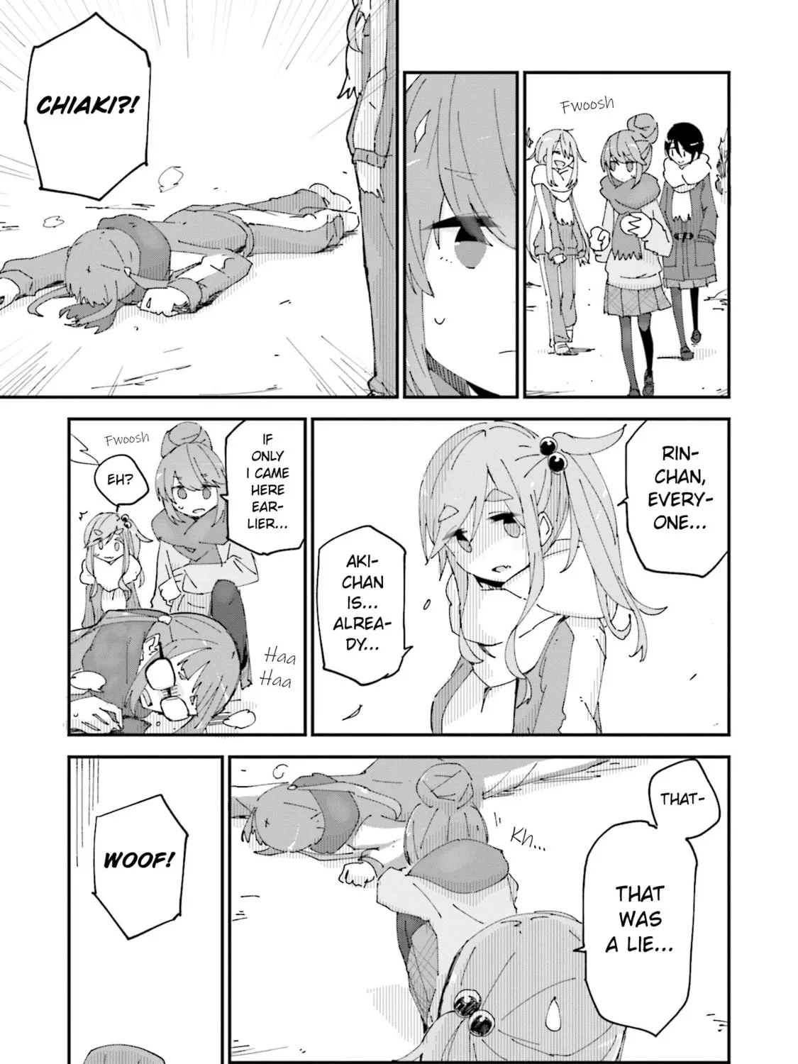 Read Yuru Camp△ Anthology Comic chapter 3 image 20 on Lezhin