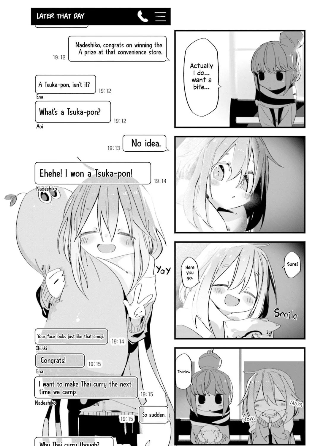 Read Yuru Camp△ Anthology Comic chapter 4 image 10 on Lezhin