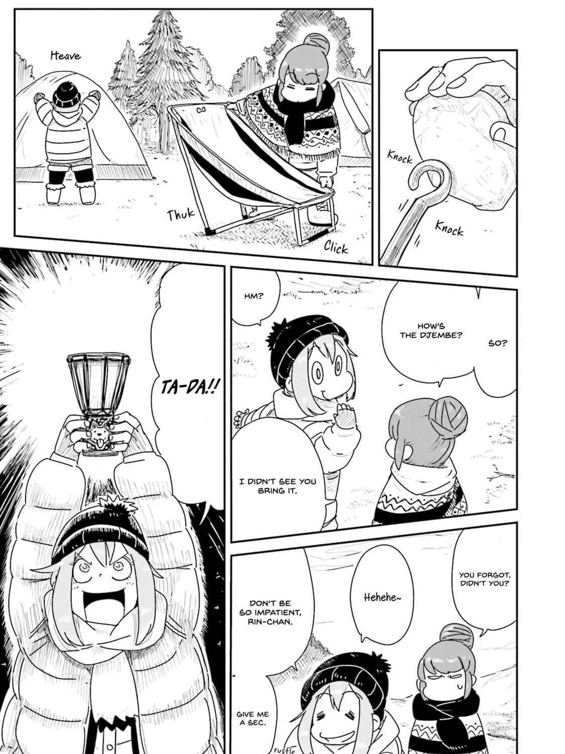 Read Yuru Camp△ Anthology Comic chapter 5 image 4 on Lezhin