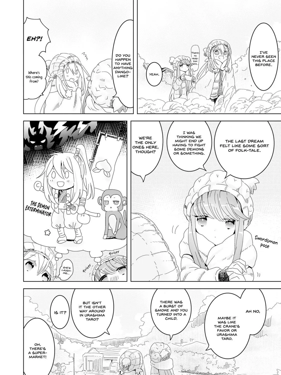 Read Yuru Camp△ Anthology Comic chapter 6 image 10 on Lezhin
