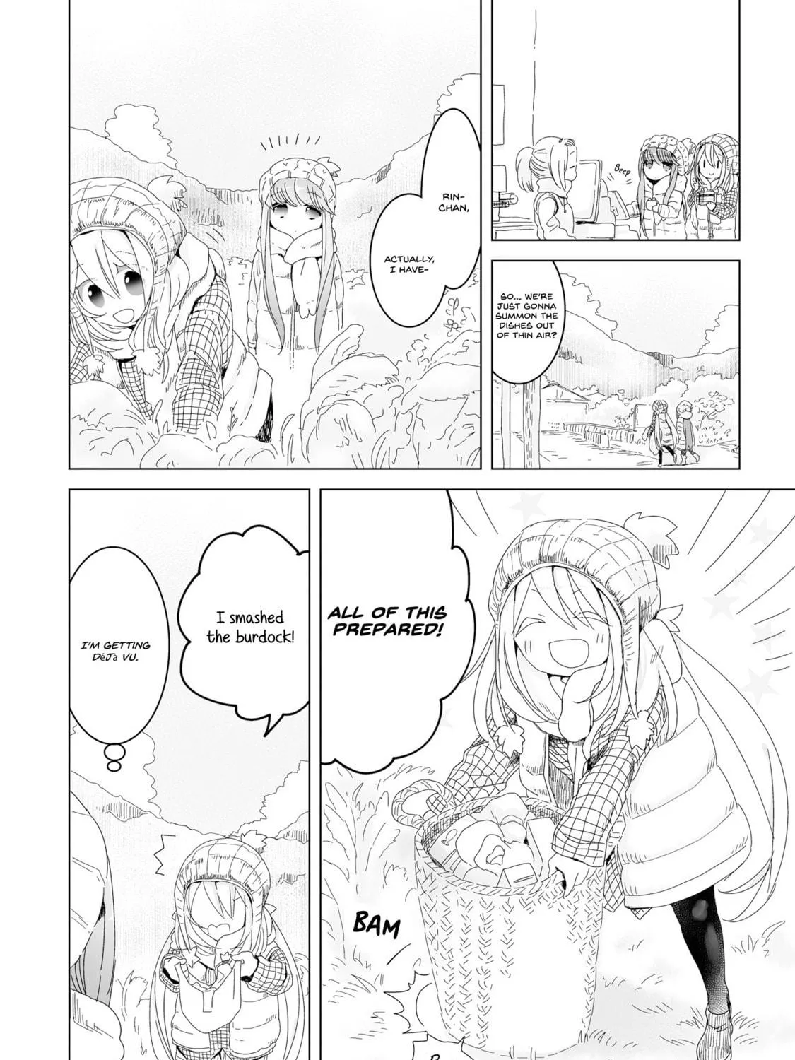 Read Yuru Camp△ Anthology Comic chapter 6 image 16 on Lezhin