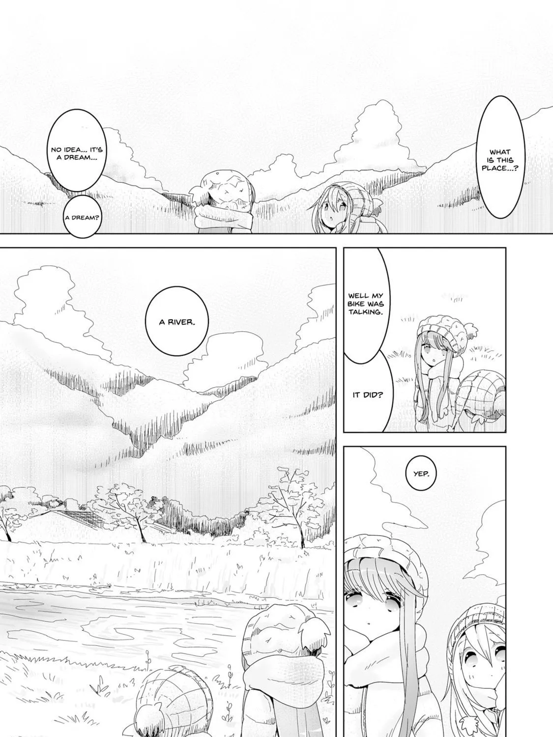 Read Yuru Camp△ Anthology Comic chapter 6 image 8 on Lezhin