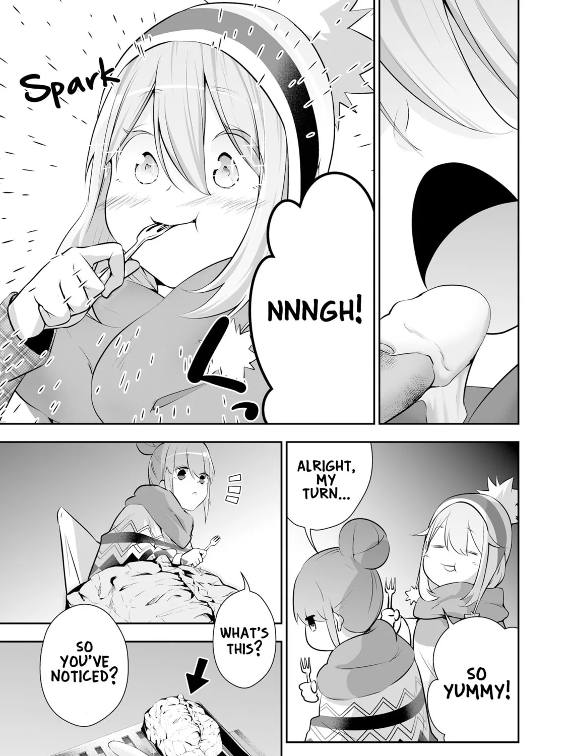 Read Yuru Camp△ Anthology Comic chapter 8 image 12 on Lezhin