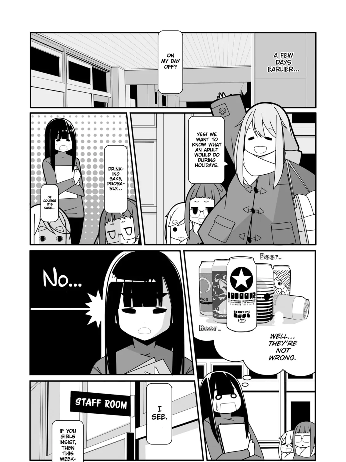 Read Yuru Camp△ Anthology Comic chapter 9 image 2 on Lezhin