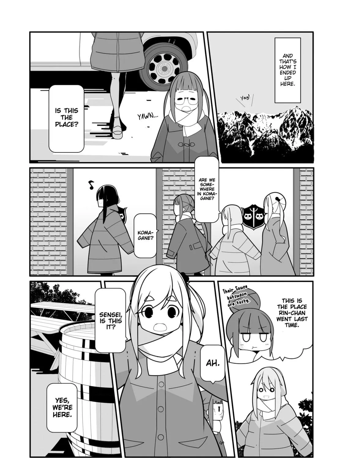 Read Yuru Camp△ Anthology Comic chapter 9 image 4 on Lezhin