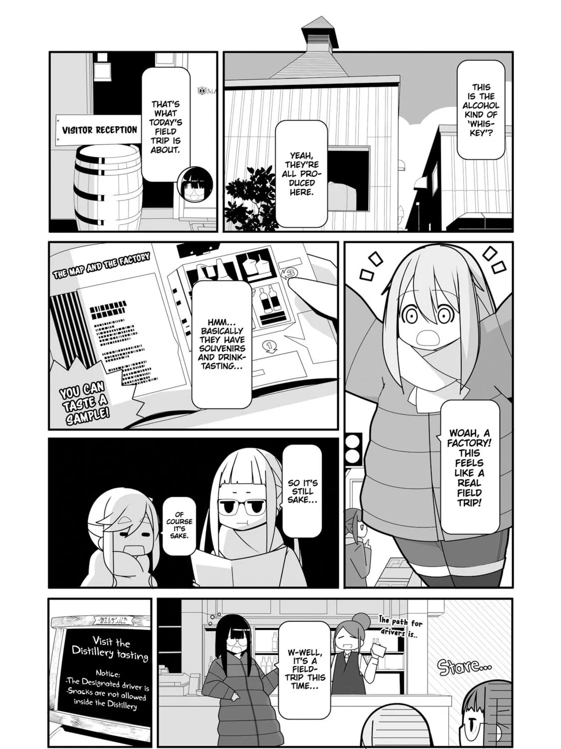 Read Yuru Camp△ Anthology Comic chapter 9 image 8 on Lezhin