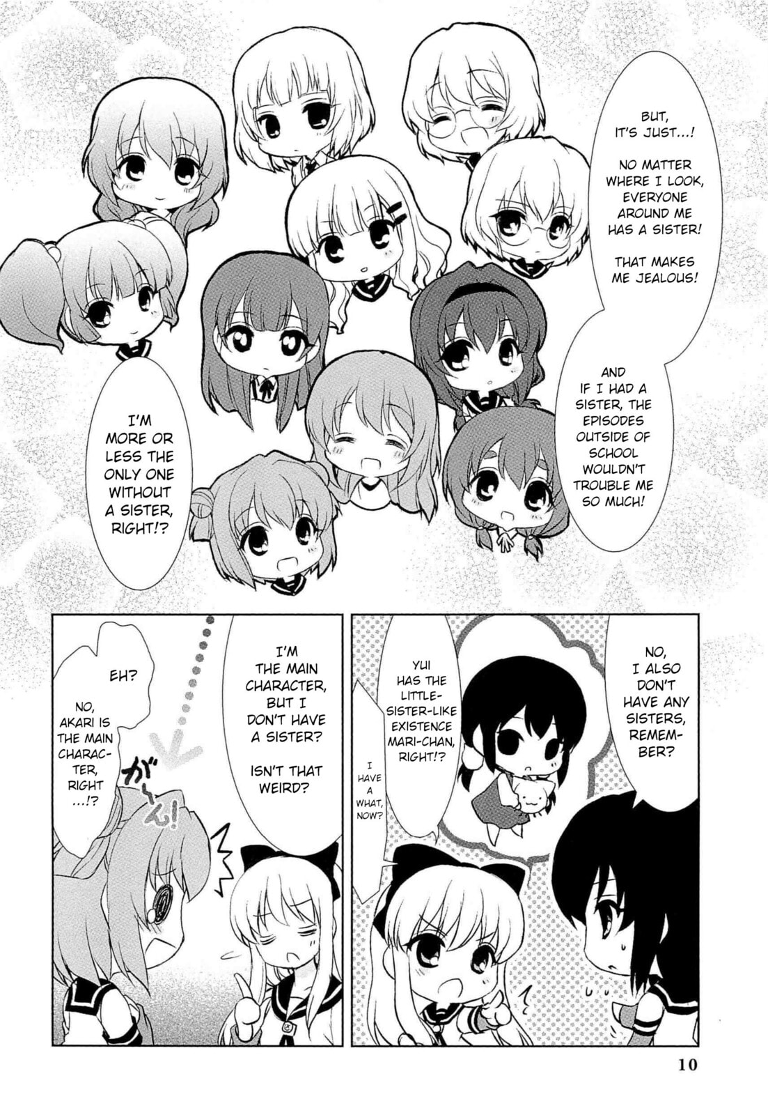 Read Yuru Yuri Comic Anthology chapter 1 image 9 on Lezhin