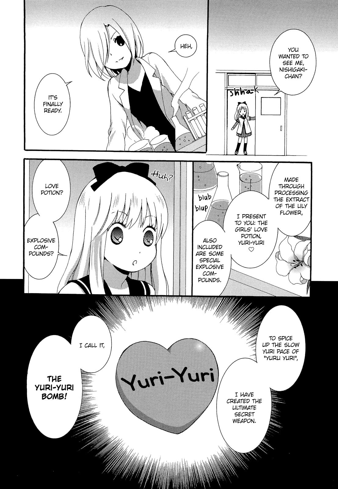 Read Yuru Yuri Comic Anthology chapter 12 image 1 on Lezhin