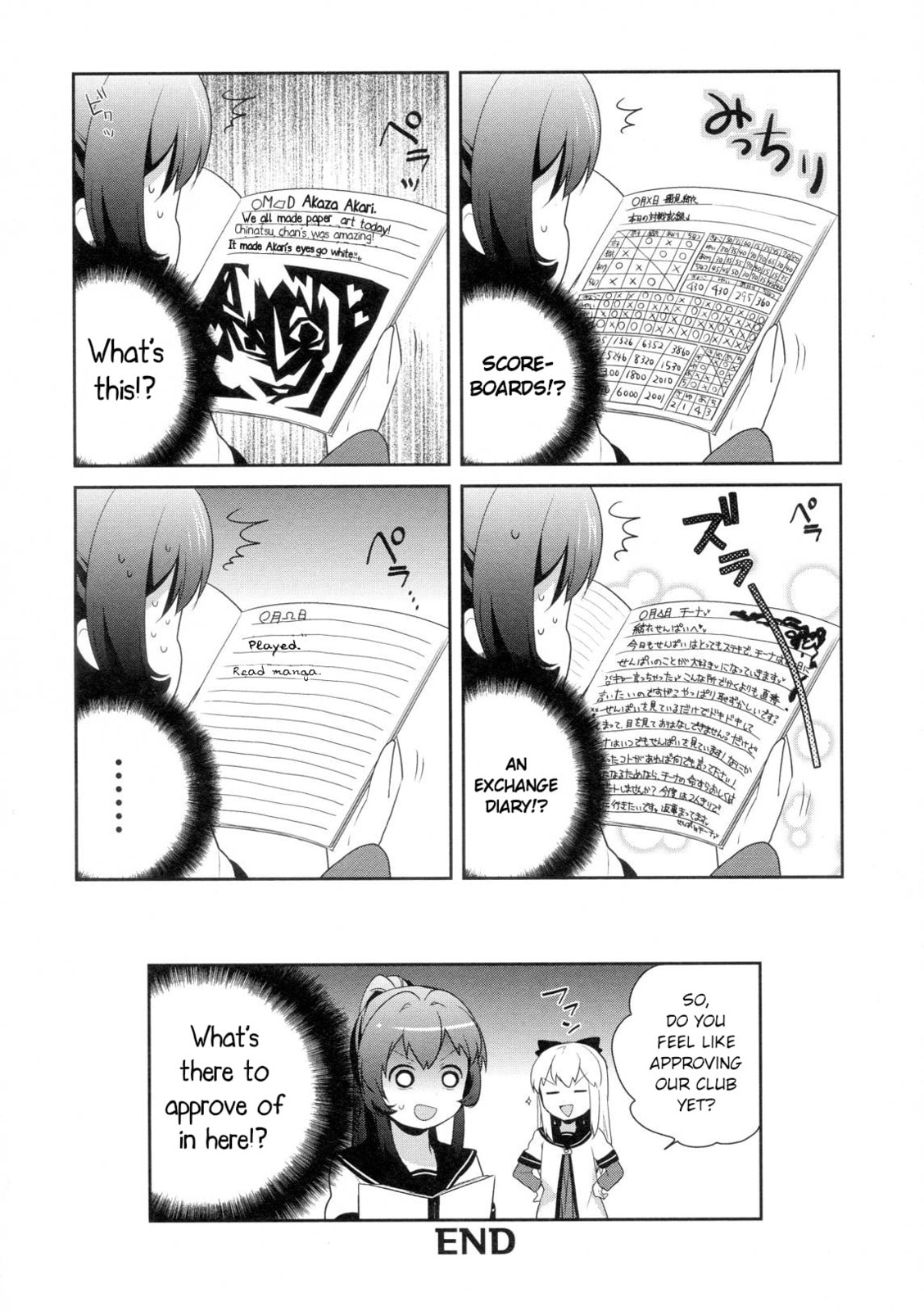 Read Yuru Yuri Comic Anthology chapter 2 image 11 on Lezhin