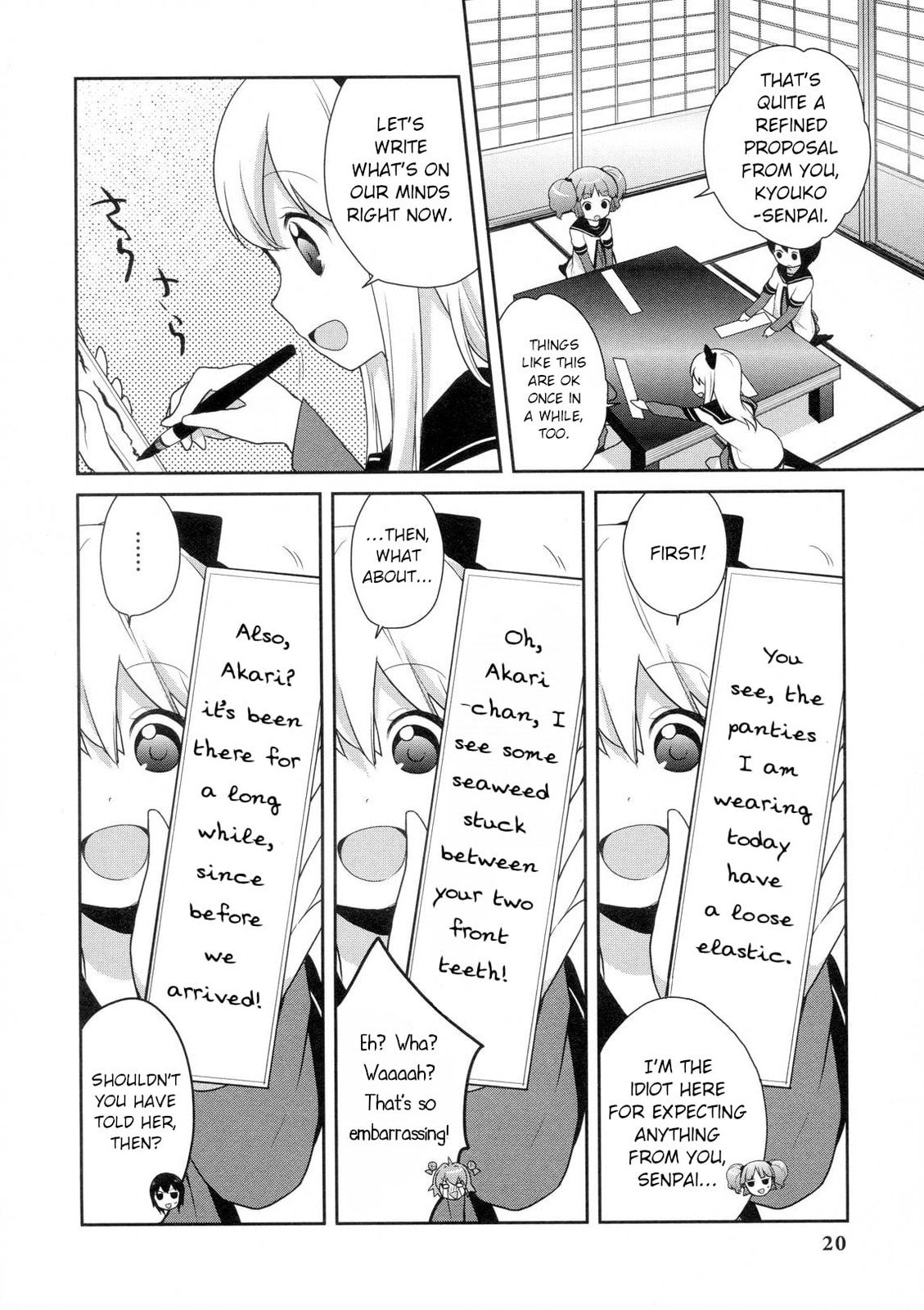 Read Yuru Yuri Comic Anthology chapter 2 image 3 on Lezhin