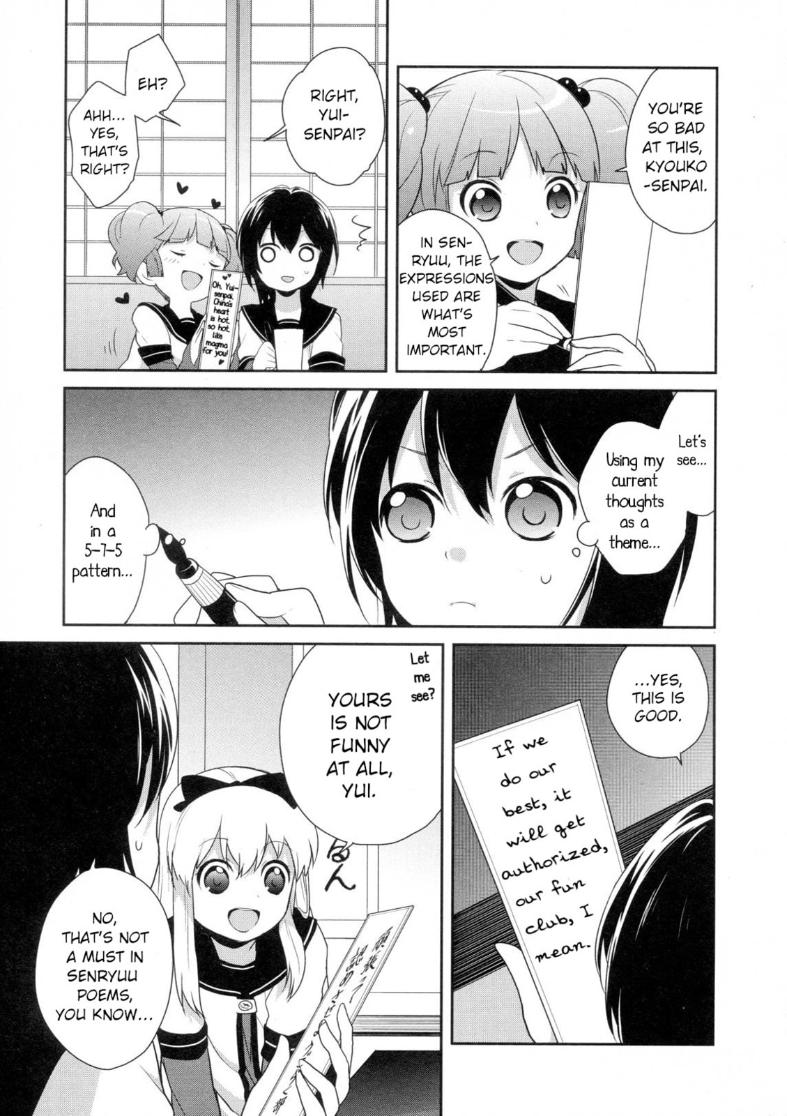 Read Yuru Yuri Comic Anthology chapter 2 image 4 on Lezhin