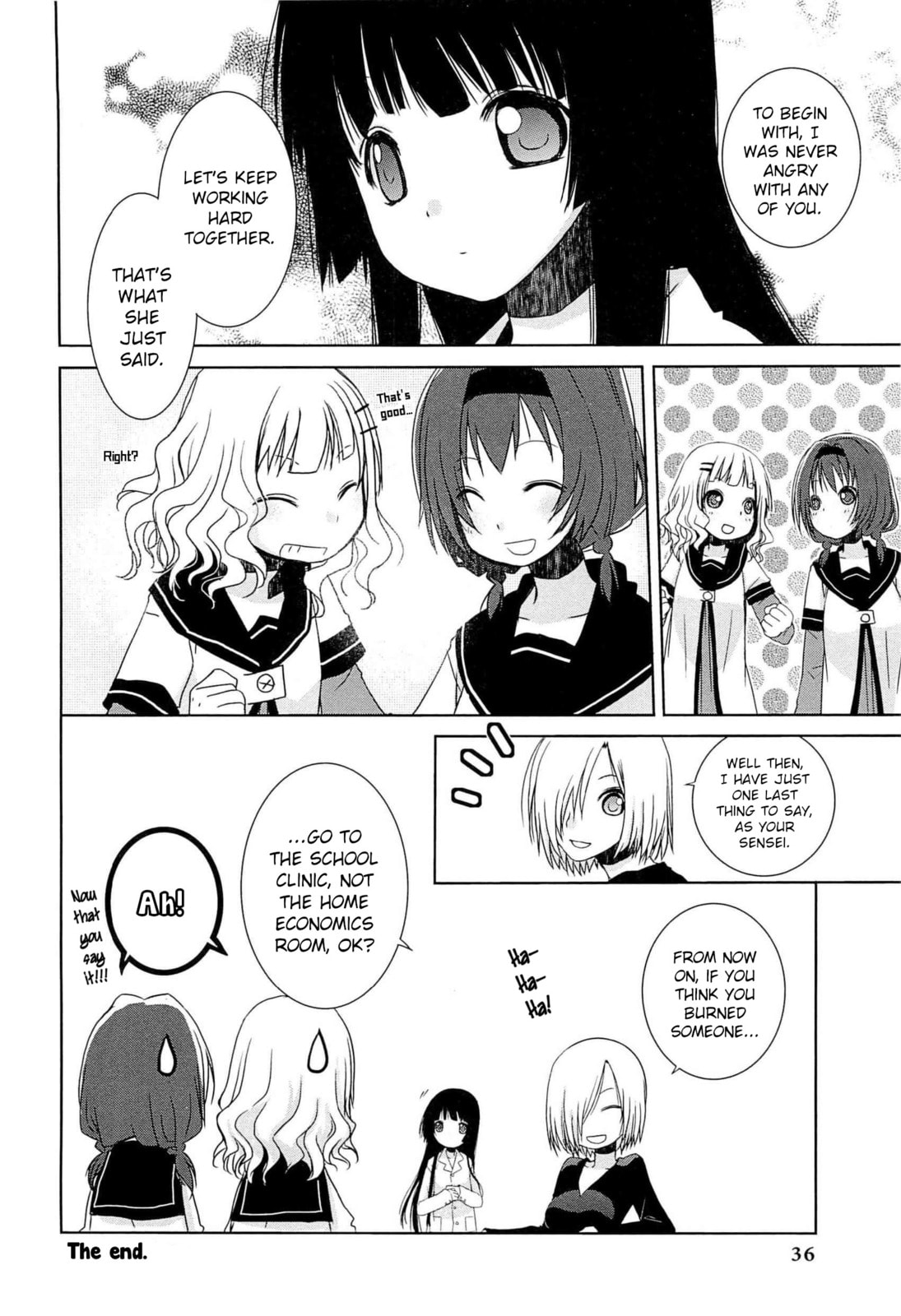 Read Yuru Yuri Comic Anthology chapter 3 image 7 on Lezhin