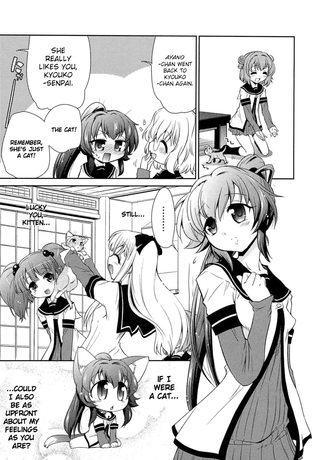 Read Yuru Yuri Comic Anthology chapter 4 image 4 on Lezhin