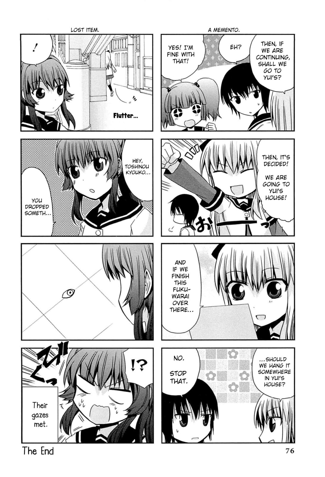Read Yuru Yuri Comic Anthology chapter 7 image 7 on Lezhin
