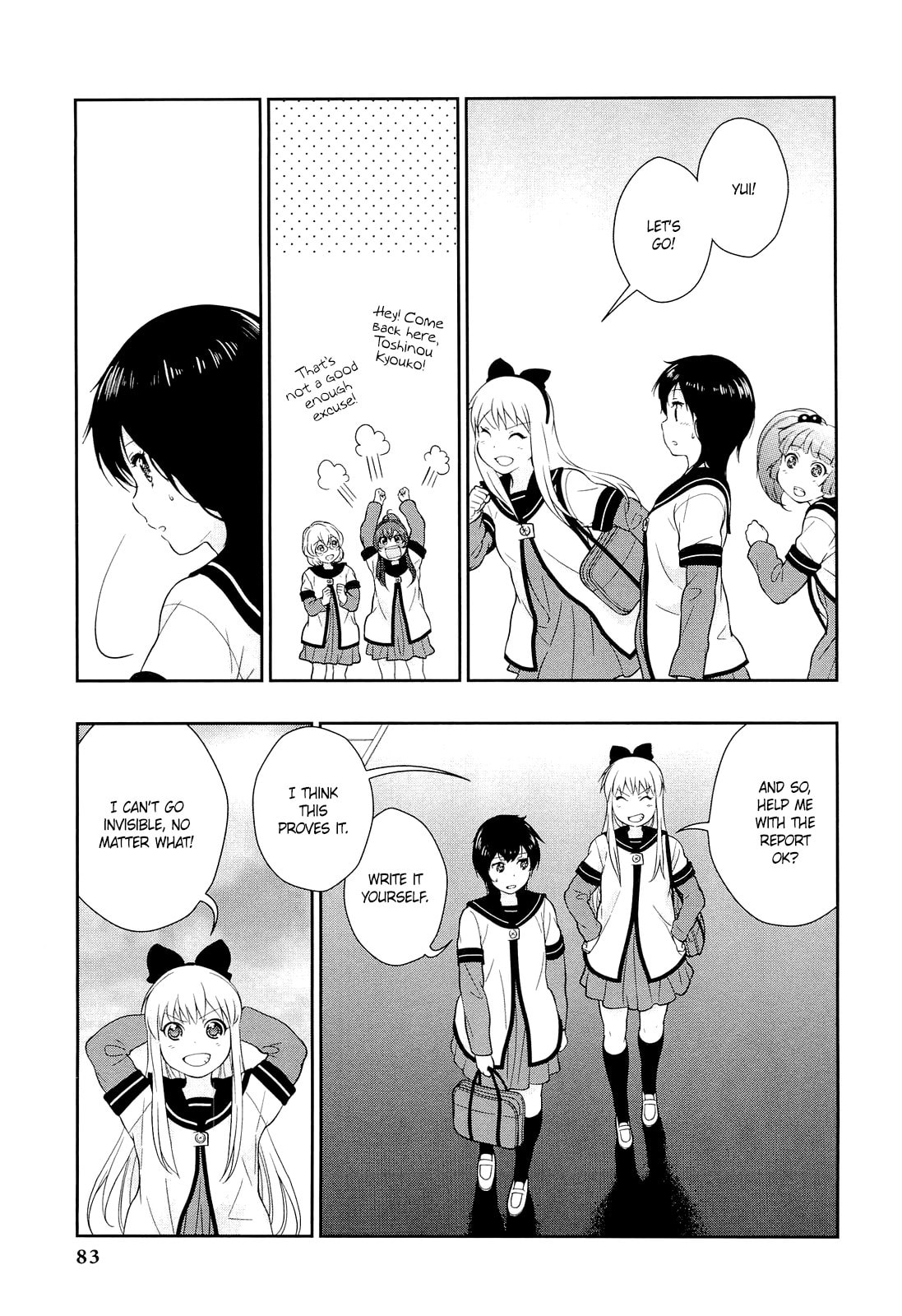 Read Yuru Yuri Comic Anthology chapter 8 image 10 on Lezhin