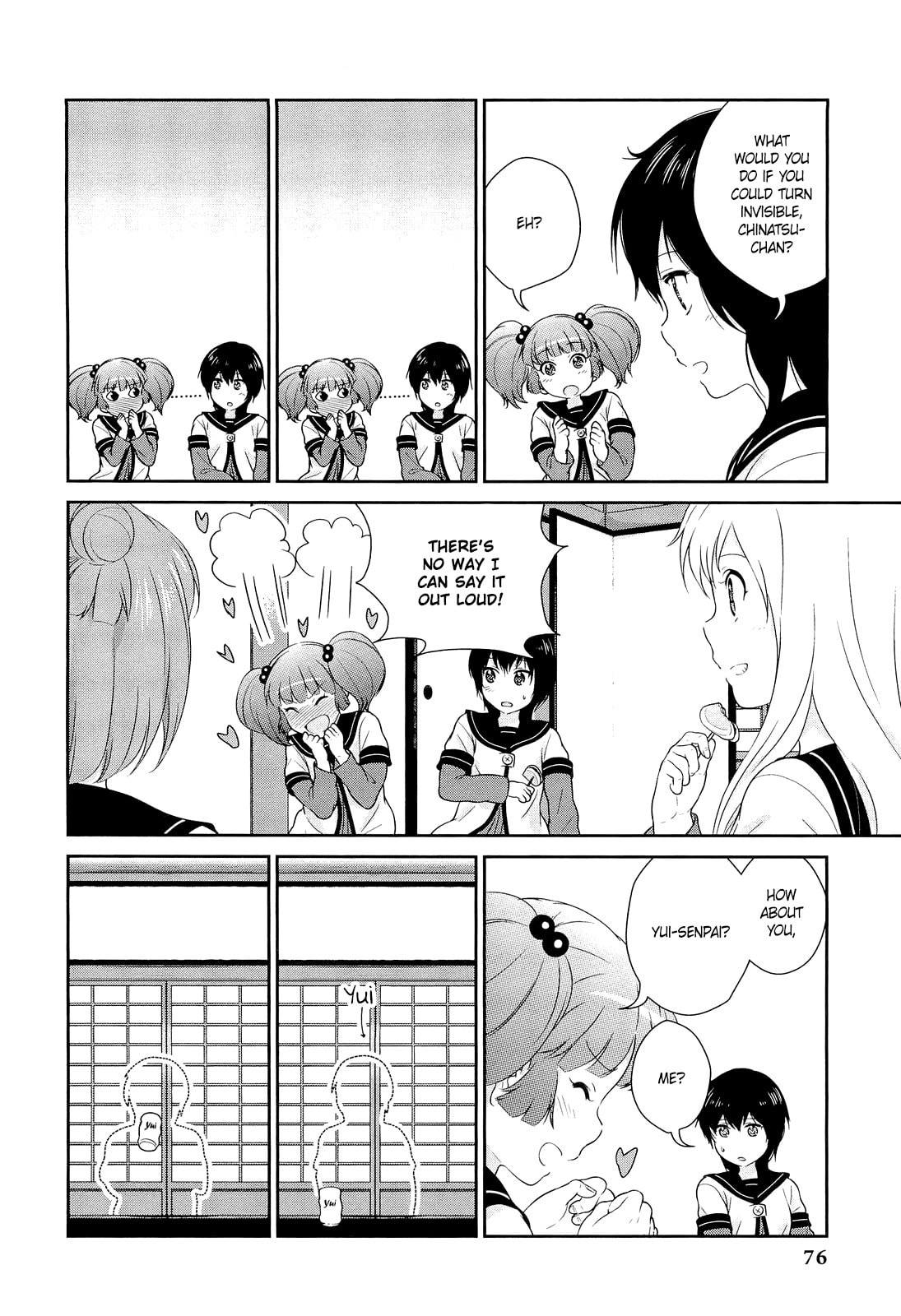 Read Yuru Yuri Comic Anthology chapter 8 image 3 on Lezhin