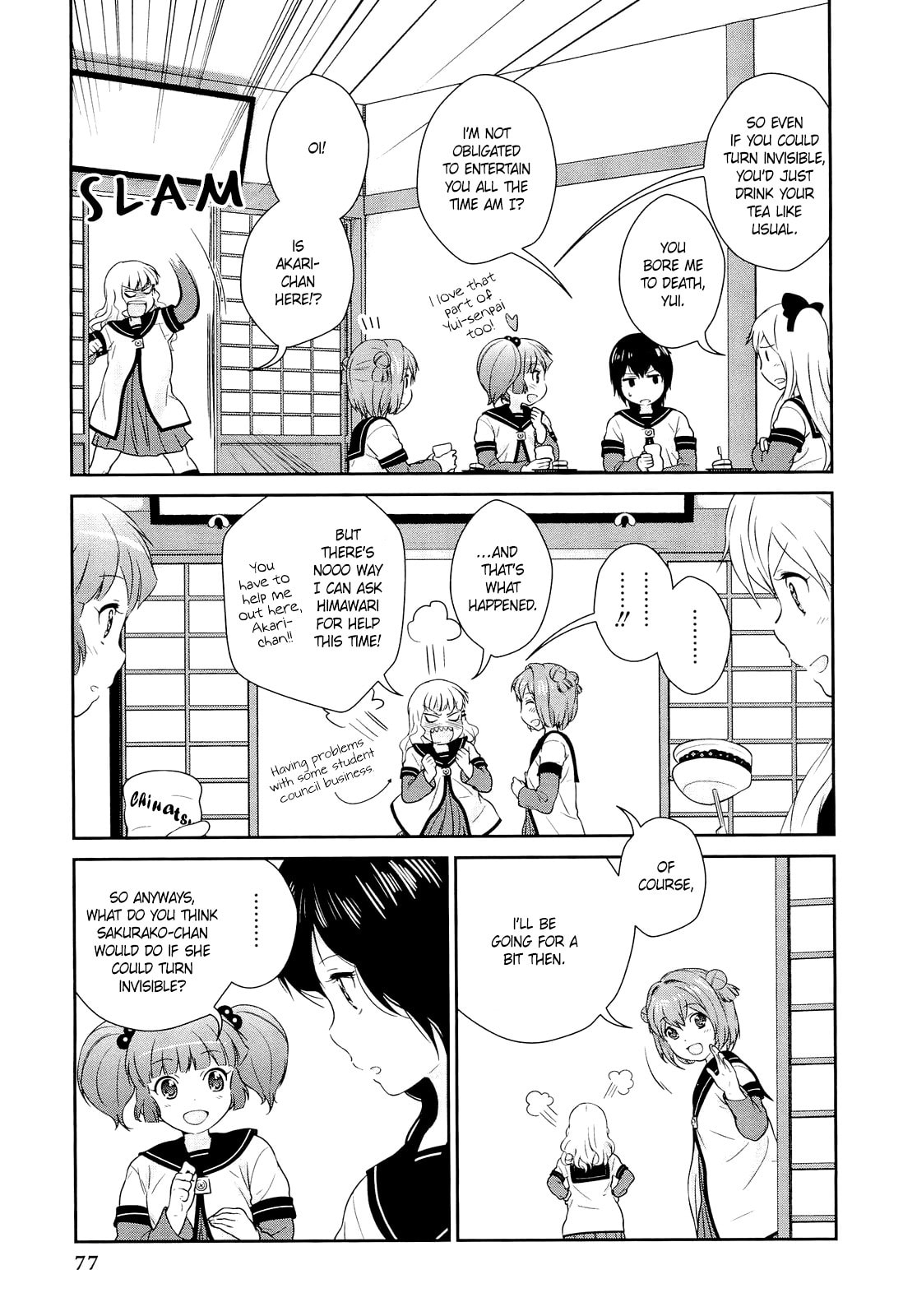 Read Yuru Yuri Comic Anthology chapter 8 image 4 on Lezhin
