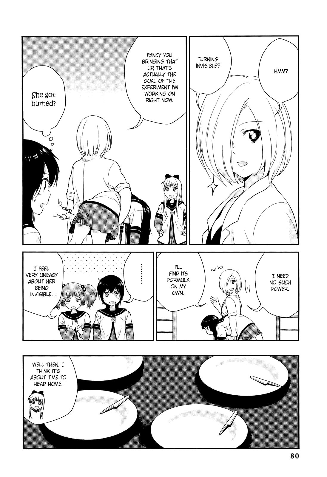 Read Yuru Yuri Comic Anthology chapter 8 image 7 on Lezhin