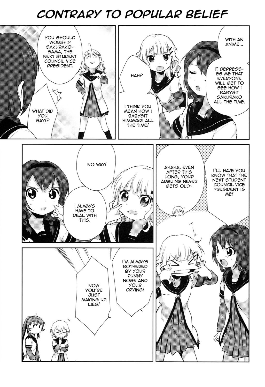 Read Yuru Yuri chapter 0.9 image 6 on Lezhin