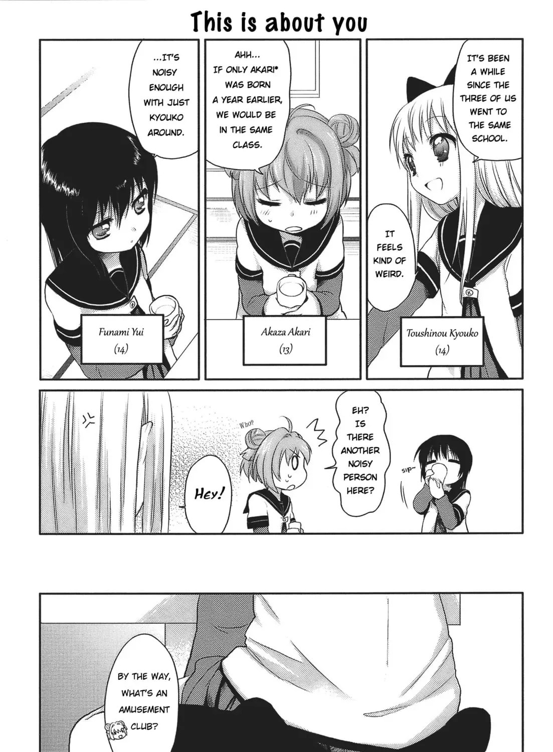 Read Yuru Yuri chapter 1.2 image 14 on Lezhin