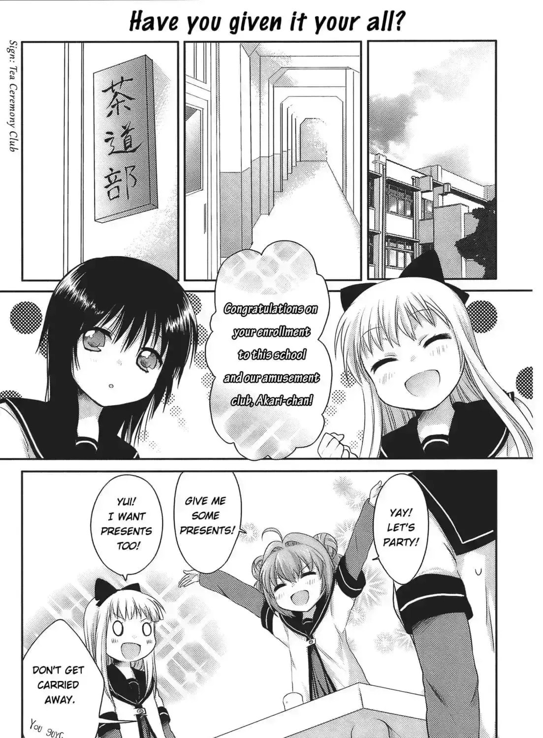 Read Yuru Yuri chapter 1.7 image 10 on Lezhin