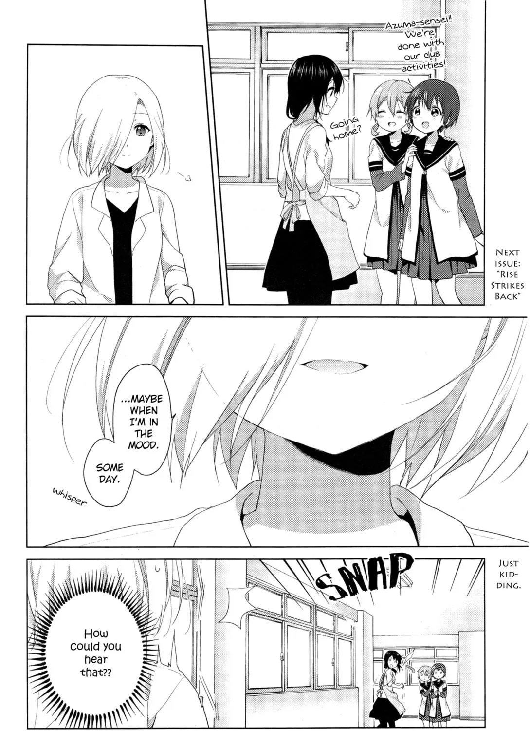 Read Yuru Yuri chapter 101 image 22 on Lezhin