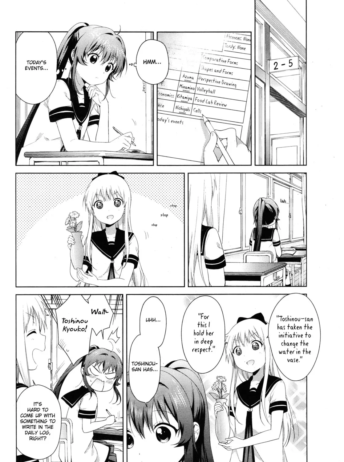 Read Yuru Yuri chapter 103 image 2 on Lezhin