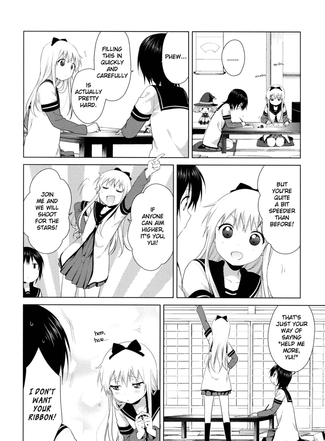 Read Yuru Yuri chapter 104 image 14 on Lezhin