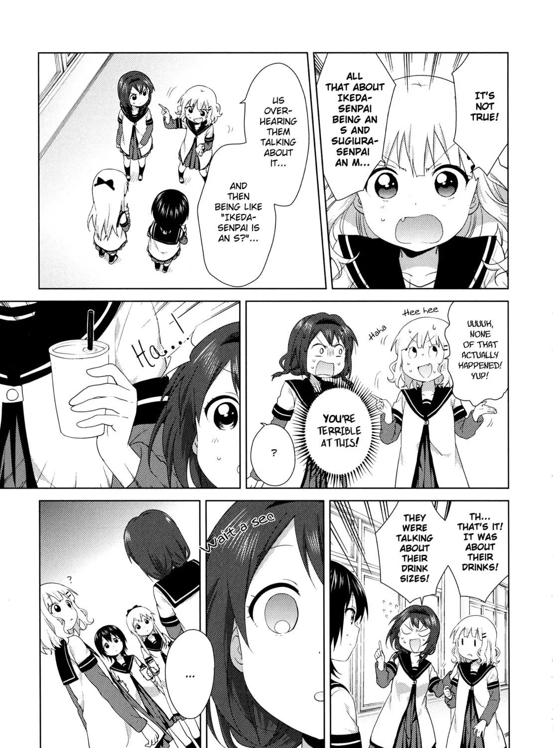 Read Yuru Yuri chapter 107 image 16 on Lezhin