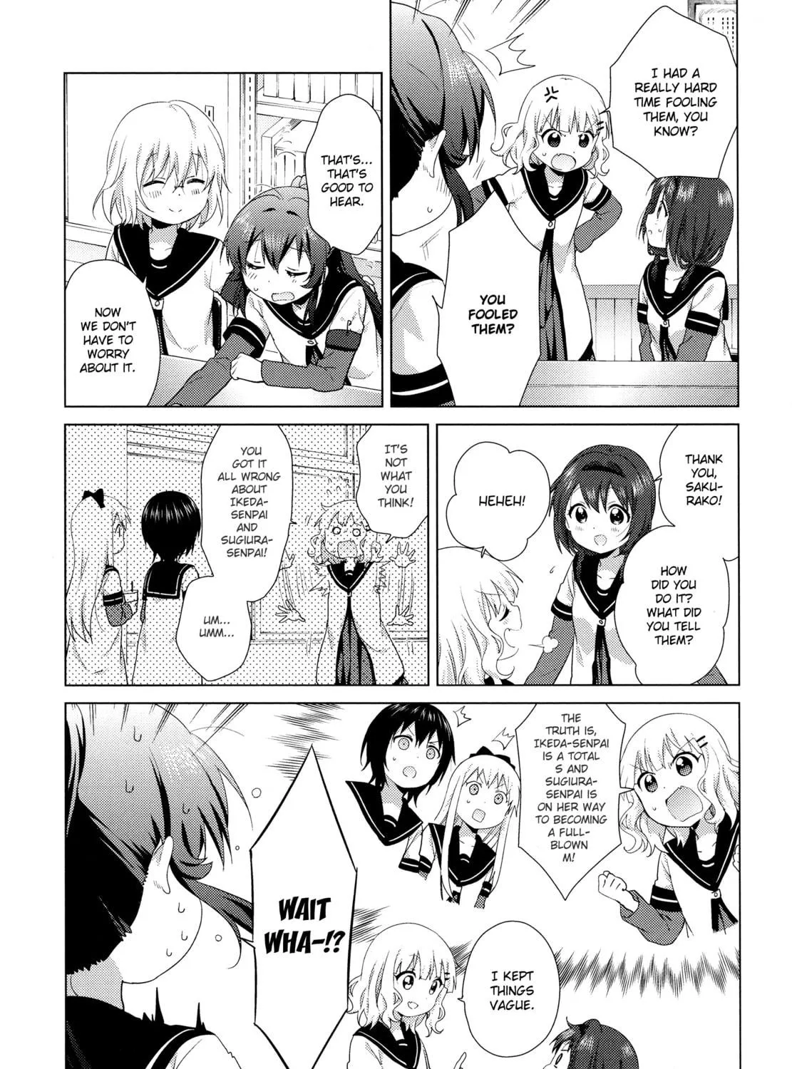 Read Yuru Yuri chapter 107 image 22 on Lezhin