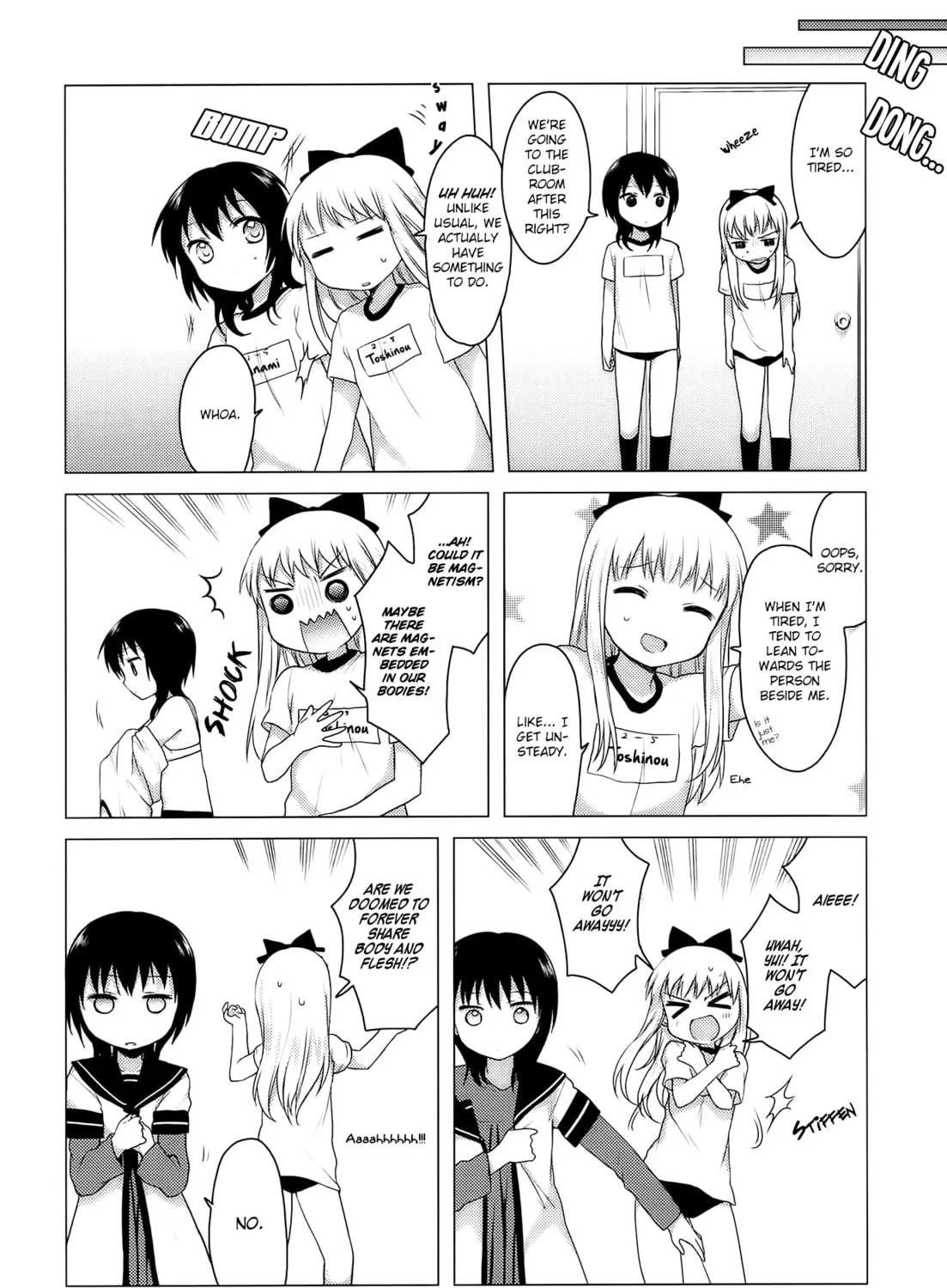 Read Yuru Yuri chapter 12.1 image 14 on Lezhin