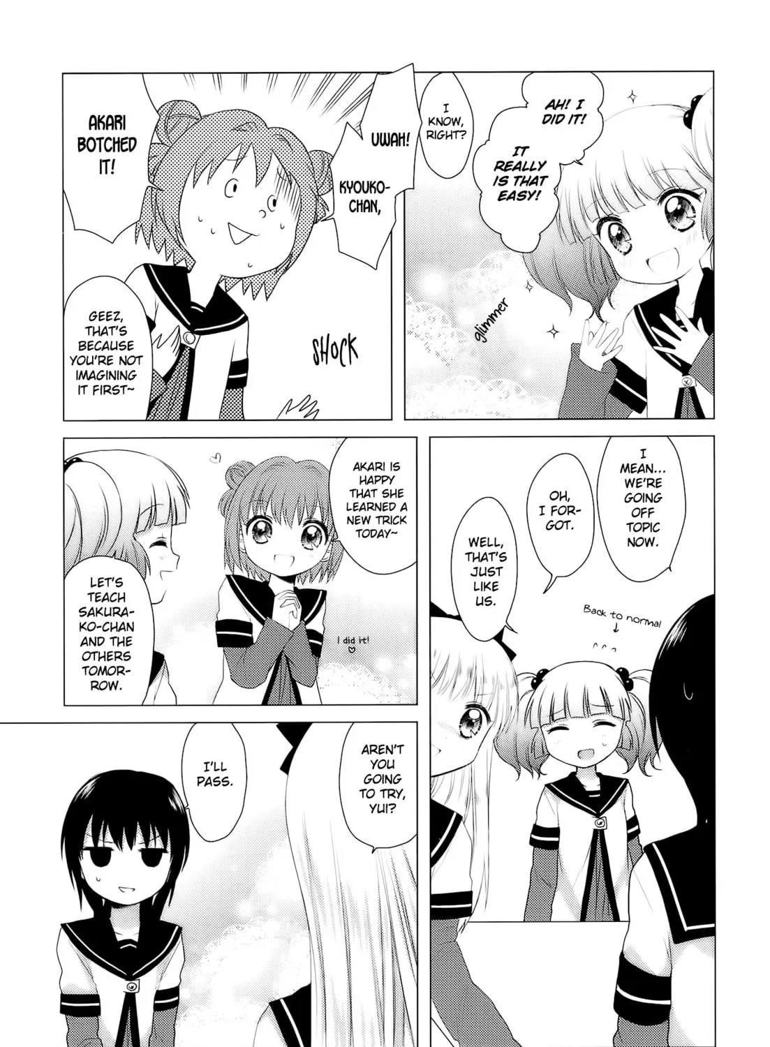 Read Yuru Yuri chapter 12.2 image 16 on Lezhin