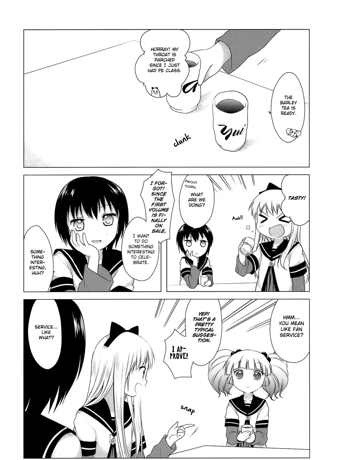 Read Yuru Yuri chapter 12.2 image 2 on Lezhin