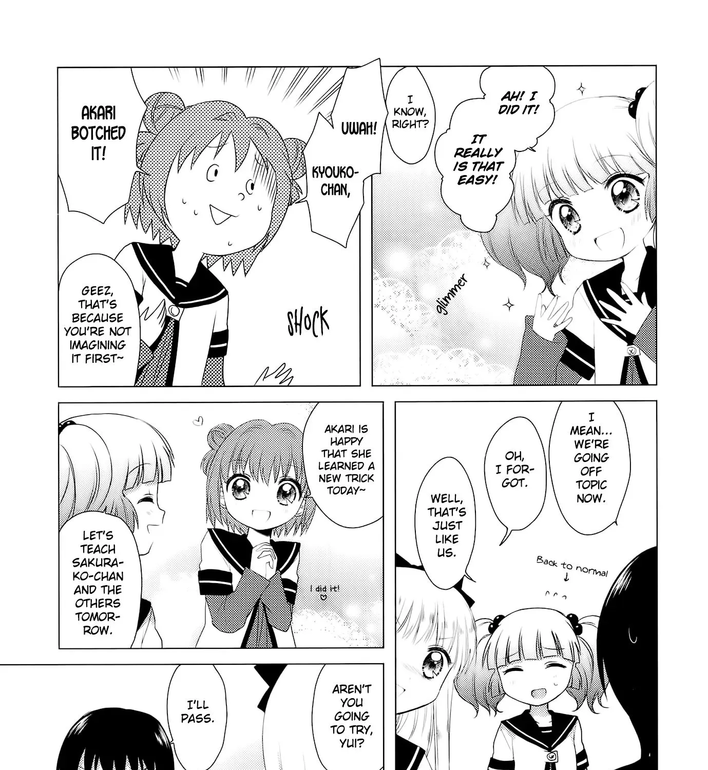 Read Yuru Yuri chapter 12.3 image 17 on Lezhin