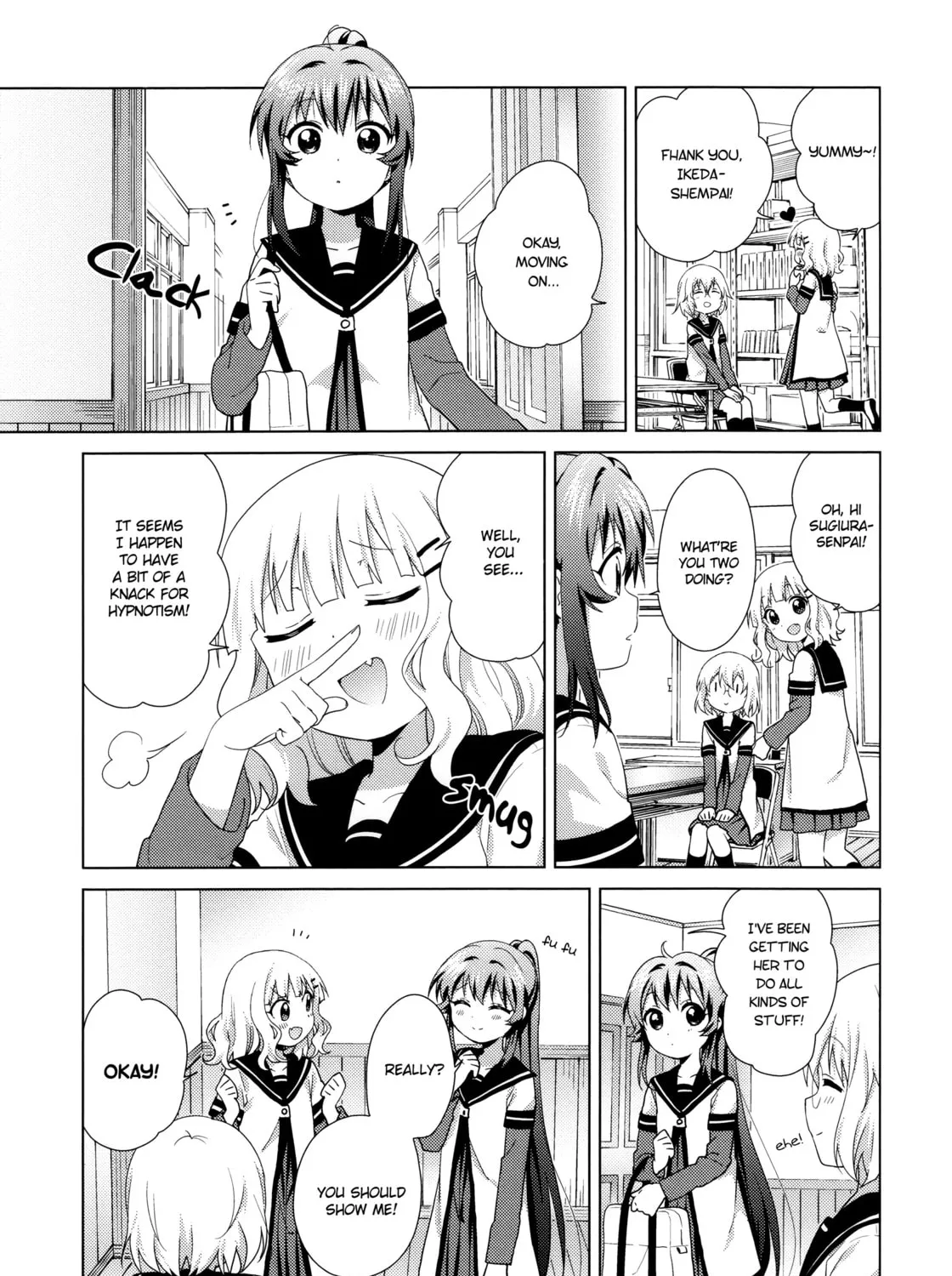 Read Yuru Yuri chapter 121 image 12 on Lezhin
