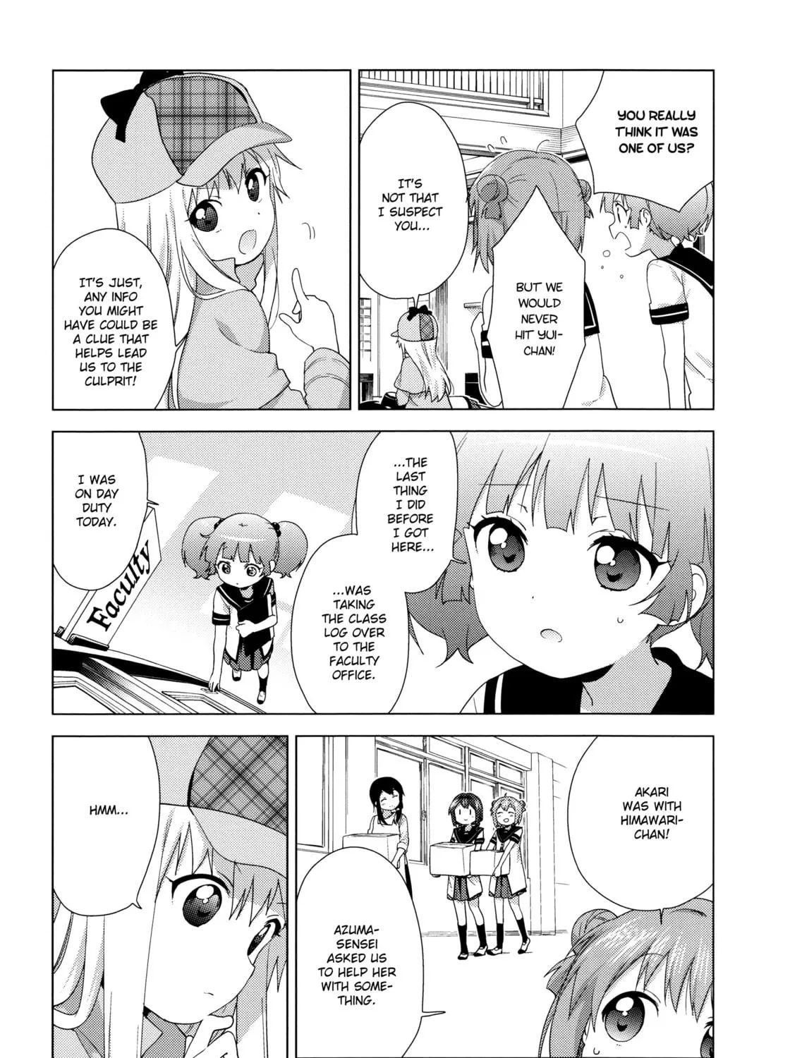 Read Yuru Yuri chapter 126 image 8 on Lezhin