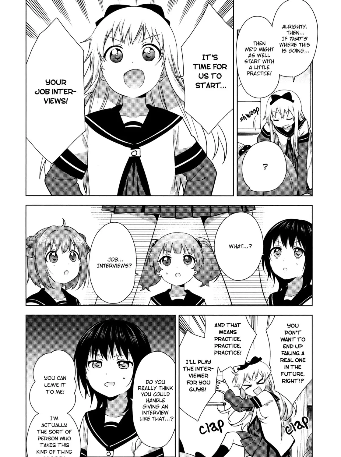 Read Yuru Yuri chapter 135 image 6 on Lezhin