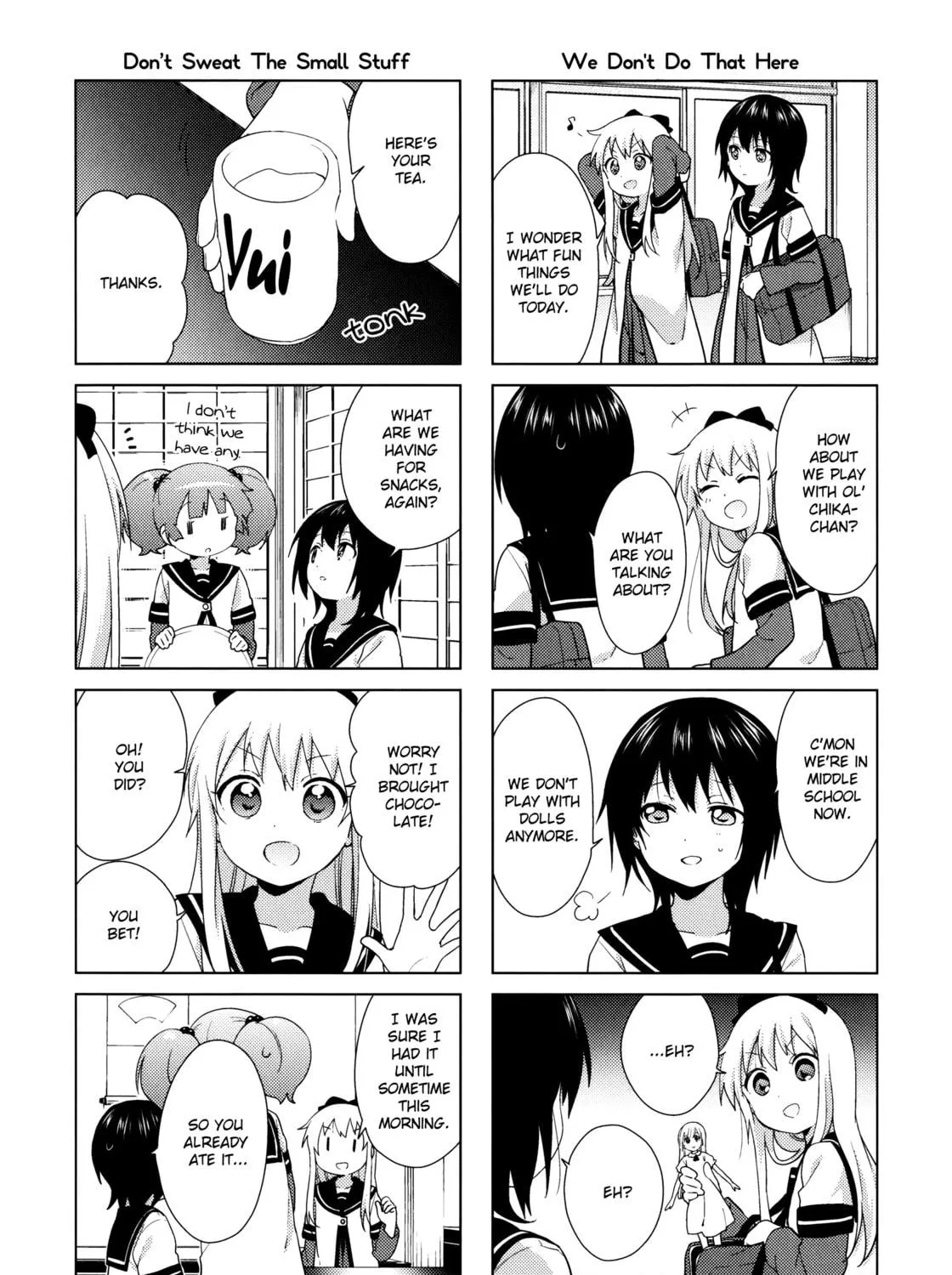 Read Yuru Yuri chapter 138.5 image 22 on Lezhin