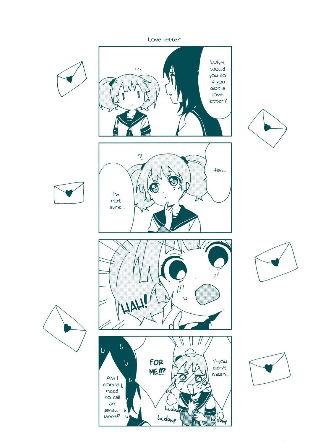 Read Yuru Yuri chapter 138.8 image 15 on Lezhin