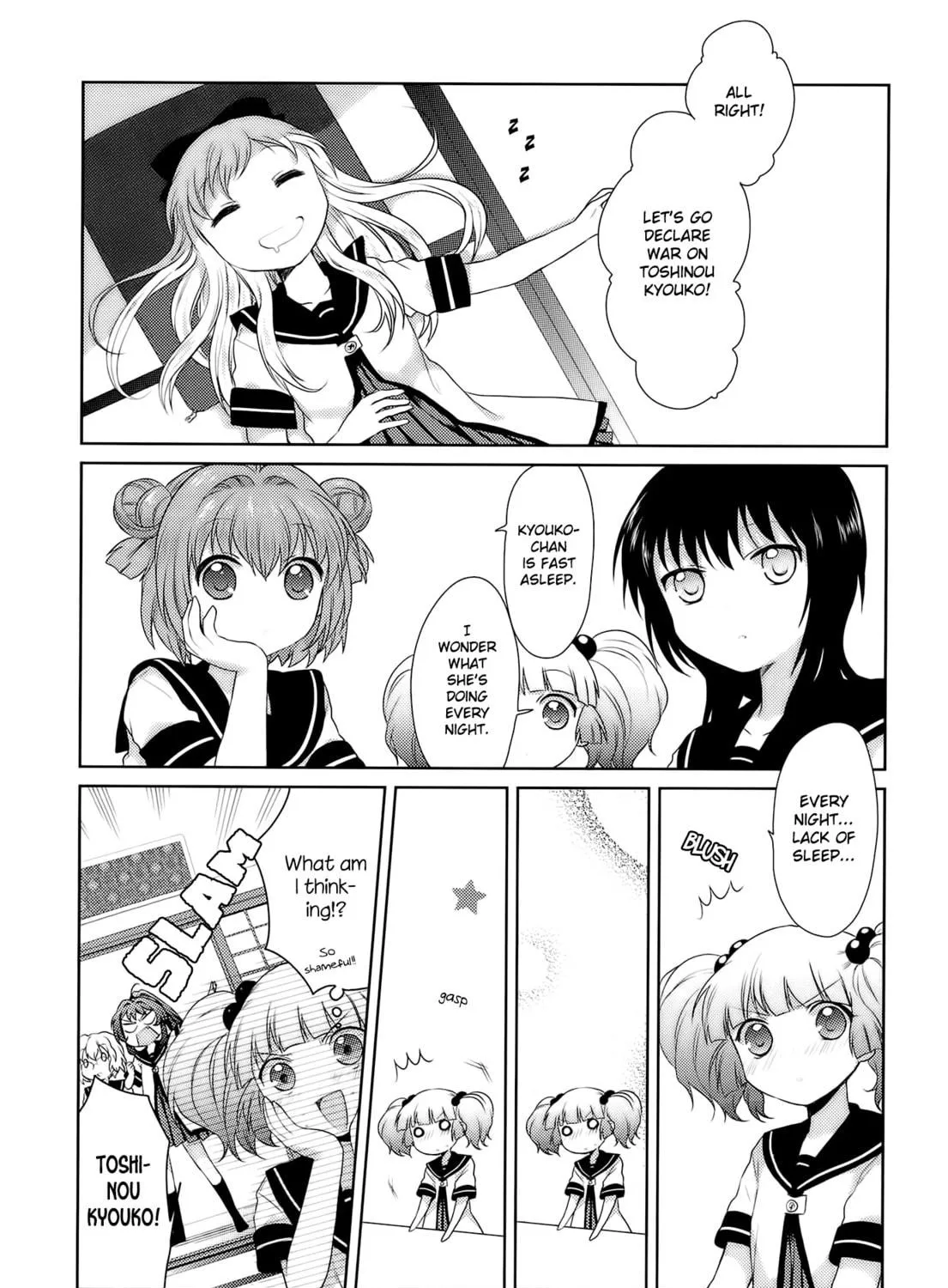 Read Yuru Yuri chapter 14 image 8 on Lezhin