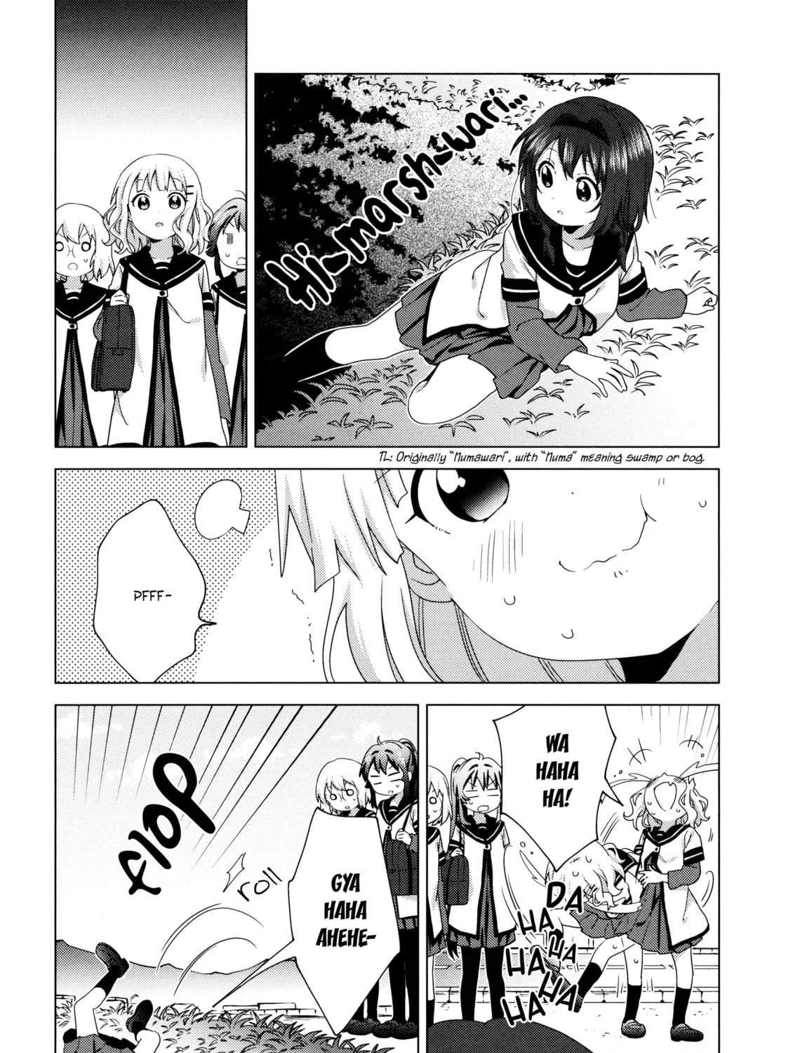 Read Yuru Yuri chapter 145 image 6 on Lezhin