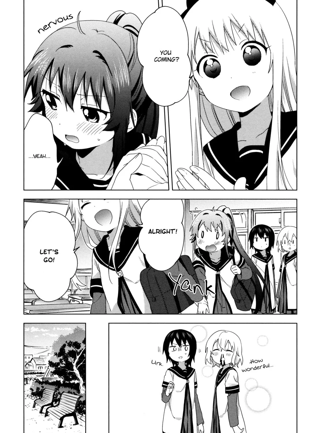 Read Yuru Yuri chapter 147 image 12 on Lezhin