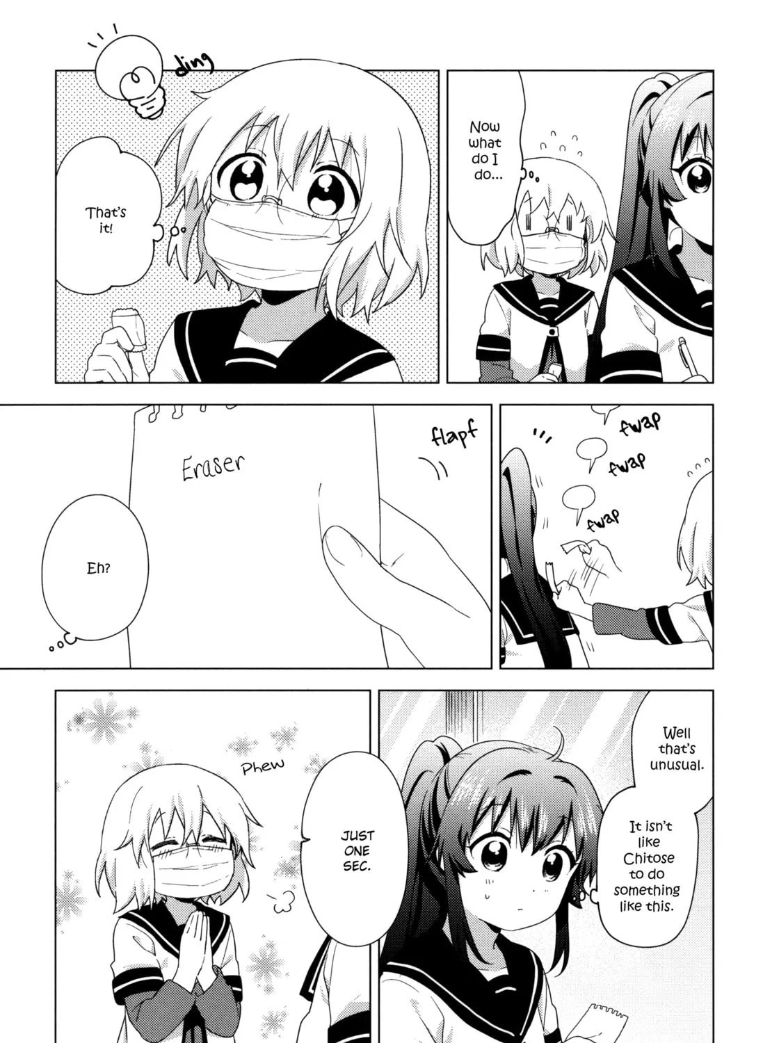 Read Yuru Yuri chapter 148 image 12 on Lezhin